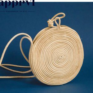 APPRVL NYC - Wheat small rope purse NEW